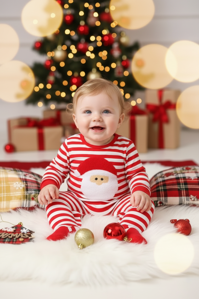 Santa Striped jumpsuit
